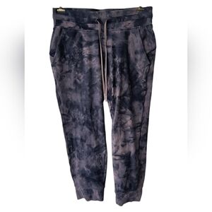 Lululemon Ready to Rulu High Rise Blue Marble Loungewear Joggers, 8